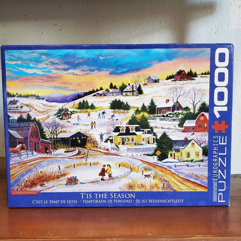 Eurographics 1000-piece Jigsaw Puzzle | Patricia Bourque - T'is the Season